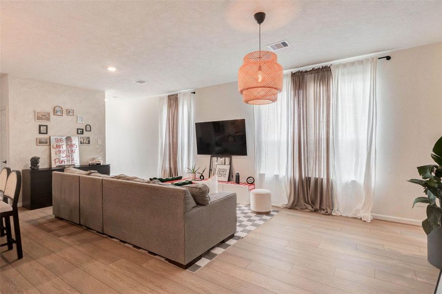 Furnished interior view inside a new home in , Katy (Image 7).