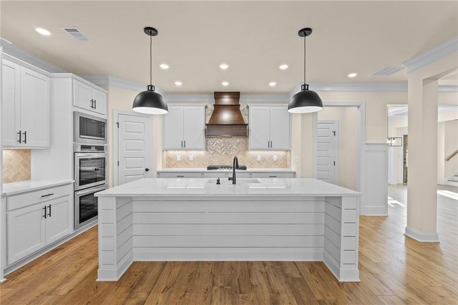 Furnished interior view inside a new home in Red Oak Ridge, Loganville (Image 5).