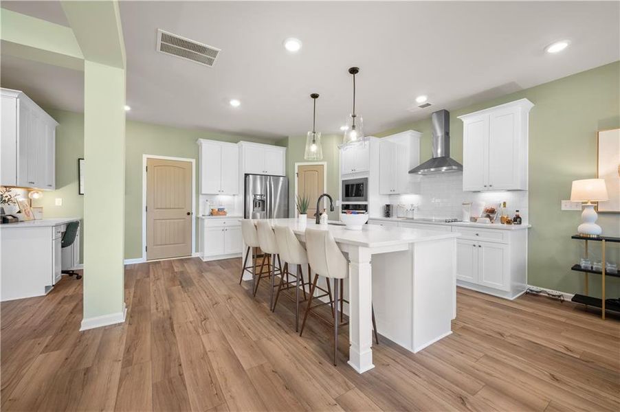Furnished interior view inside a new home in Adagio, Dacula (Image 38).