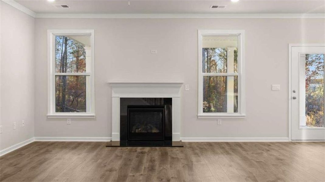 Spacious, unfurnished interior of a new home in Water Oak Estates, Lawrenceville (Image 37). Spacious, unfurnished interior of a new home in Water Oak Estates, Lawrenceville (Image 37).