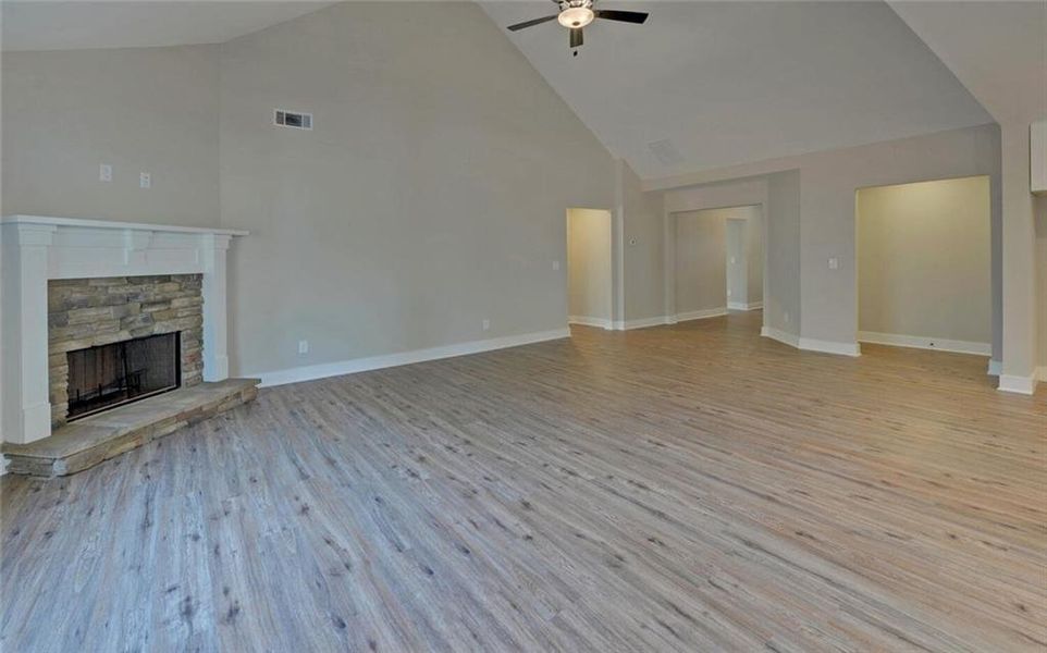 Spacious, unfurnished interior of a new home in , Lavonia (Image 24). Spacious, unfurnished interior of a new home in , Lavonia (Image 24).