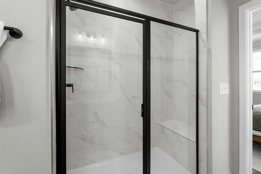Representative interior finishes for a home built from the Geneva by Ryan Homes in Sea Trail, Sunset Beach (Image 18).