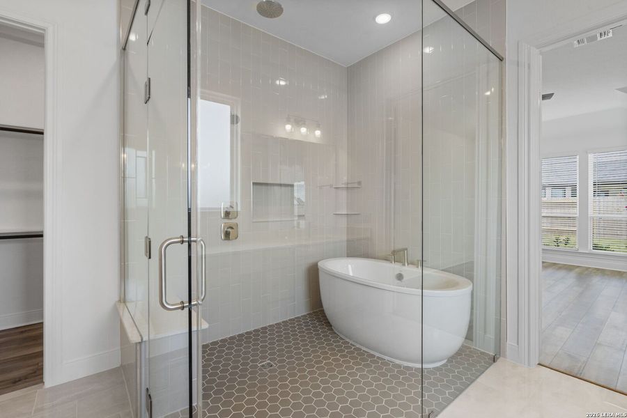 Furnished interior view inside a new home in , San Antonio (Image 8).