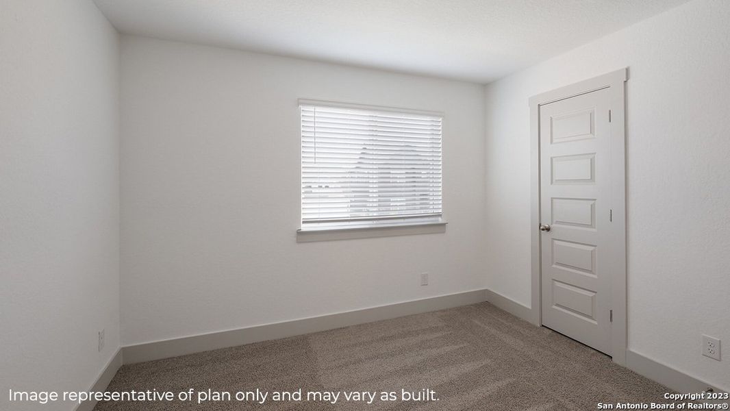 Spacious, unfurnished interior of a new home in Riverstone at Westpointe, San Antonio (Image 18).