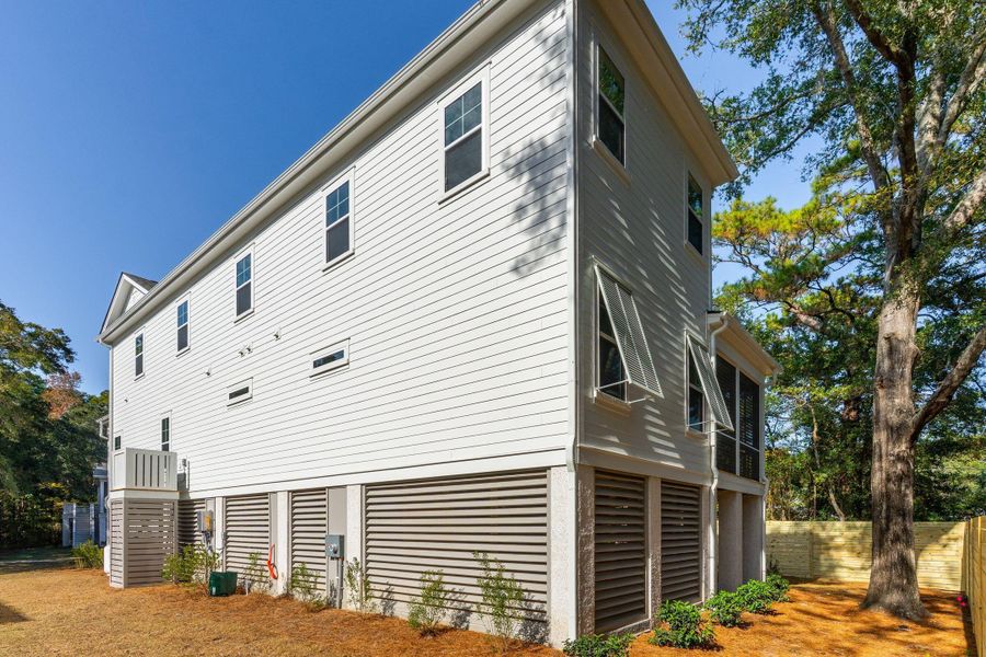 Exterior details and patio area of a home in , Mount Pleasant (Image 35).