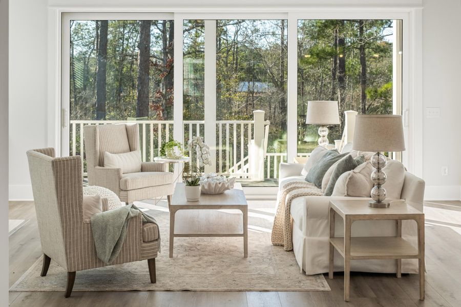 Furnished interior view inside a new home in Wando Village, Charleston (Image 14).
