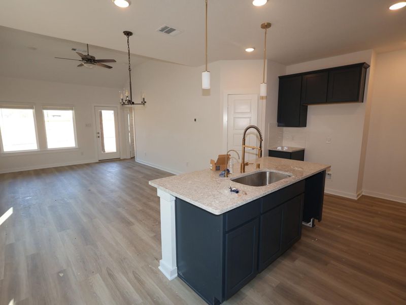Furnished interior view inside a new home in Summerview, Fulshear (Image 5).