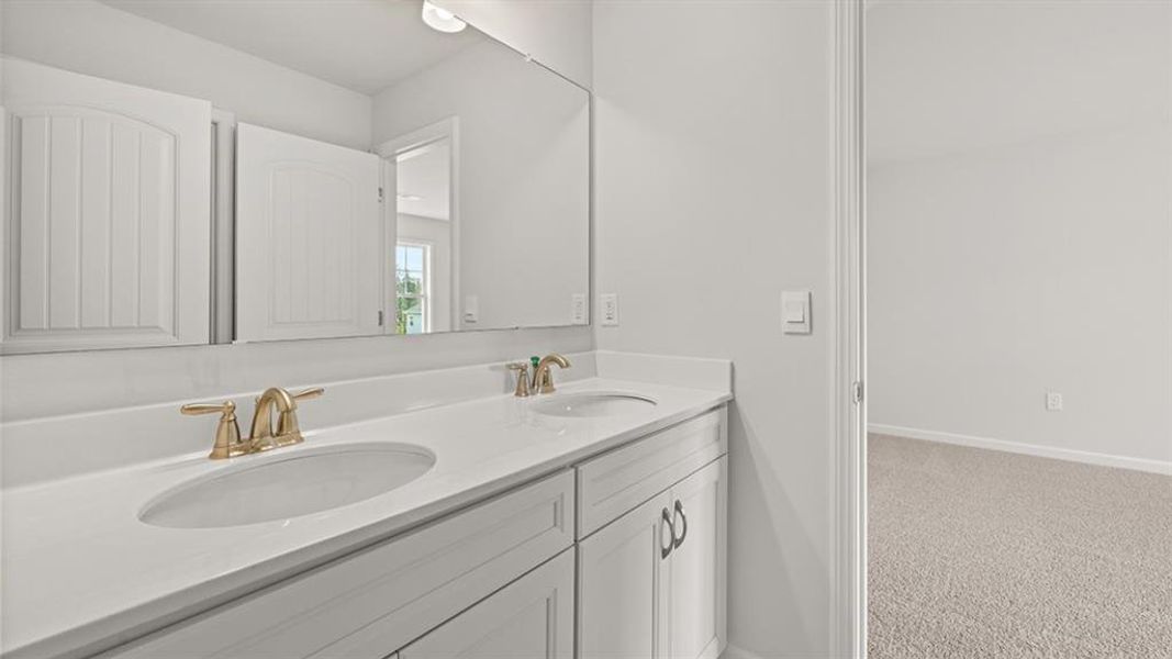 Furnished interior view inside a new home in Thalley Creek Estates, Cumming (Image 3).