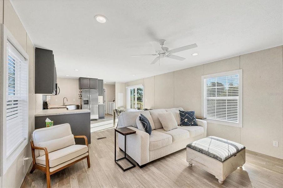 Furnished interior view inside a new home in , Englewood (Image 7).