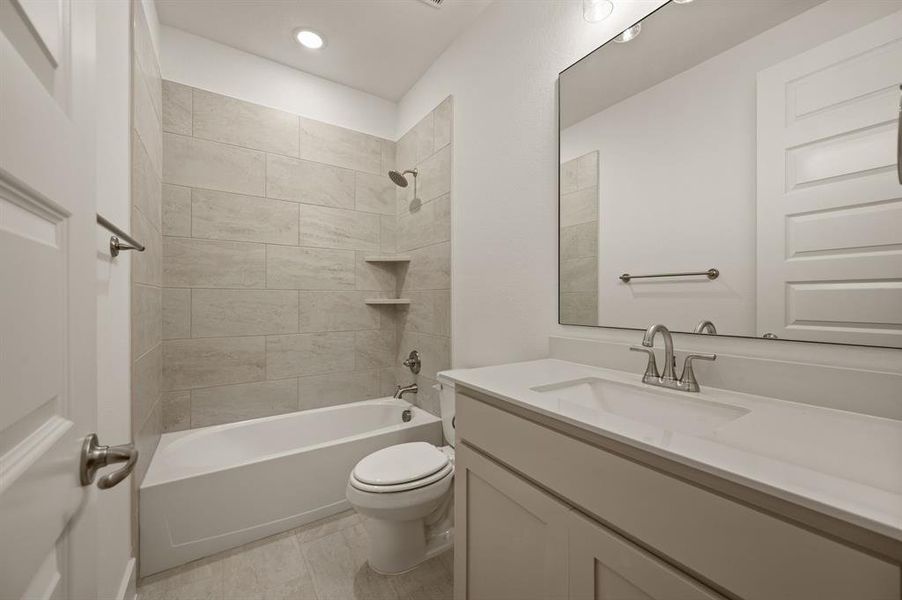 Furnished interior view inside a new home in LeTara, Haslet (Image 12).