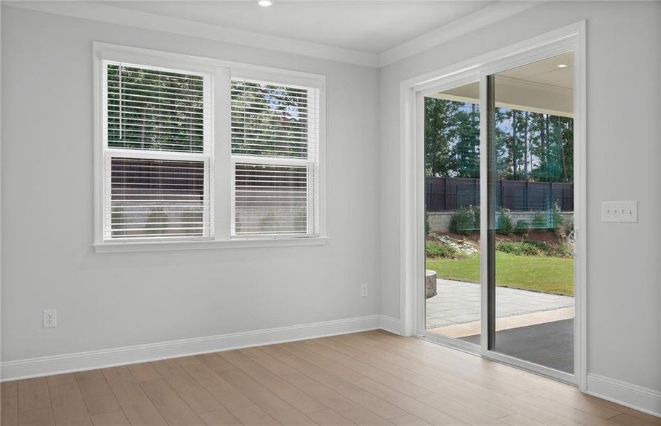 Spacious, unfurnished interior of a new home in Sun City Peachtree, Griffin (Image 6).