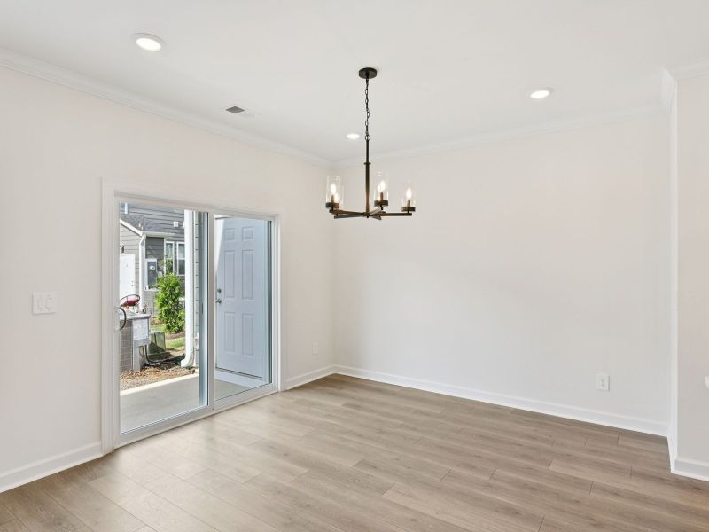 Spacious, unfurnished interior of a new home in Meadows at Wilson Farms - The Summit Series, Fort Mill (Image 12).