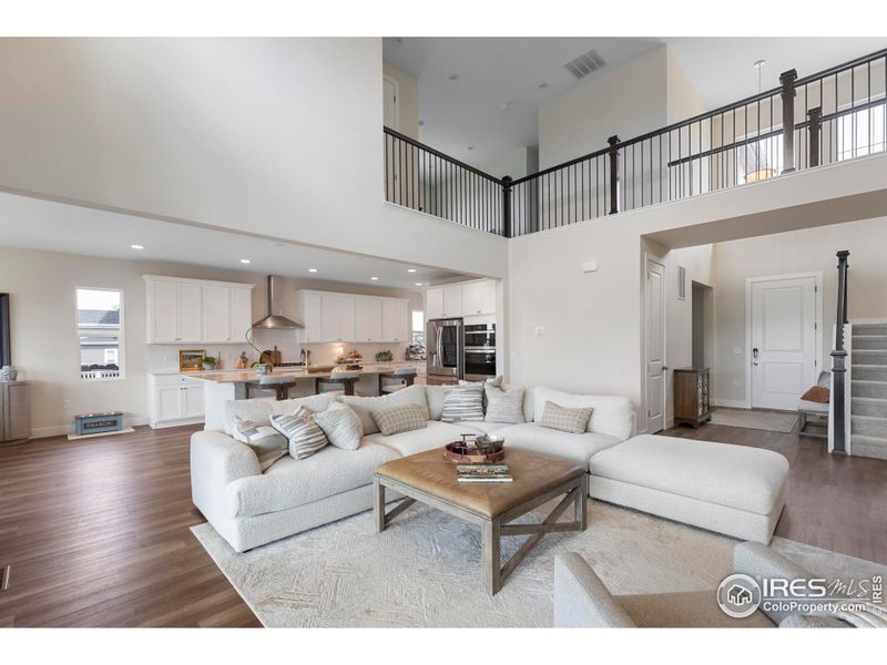 Furnished interior view inside a new home in Morgan Hill, Erie (Image 9).