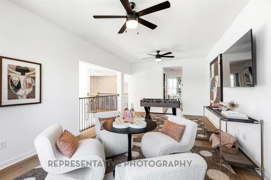 Furnished interior view inside a new home in Meraki, Forney (Image 20).