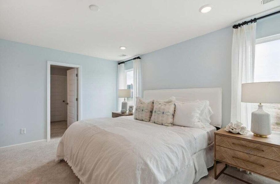 Furnished interior view inside a new home in Sweetgrass at Summers Corner, Summerville (Image 5).