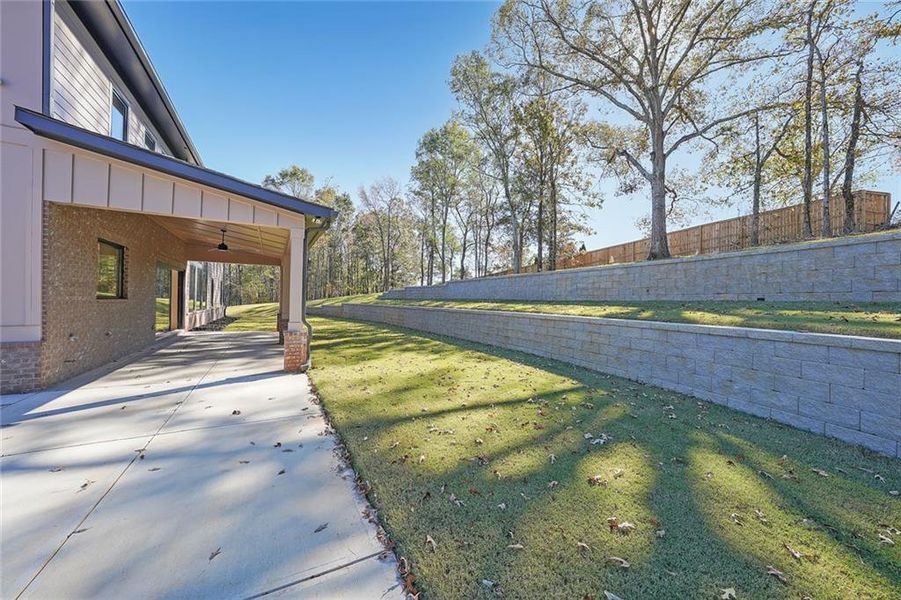 Exterior details and patio area of a home in , Auburn (Image 3). Exterior details and patio area of a home in , Auburn (Image 3).
