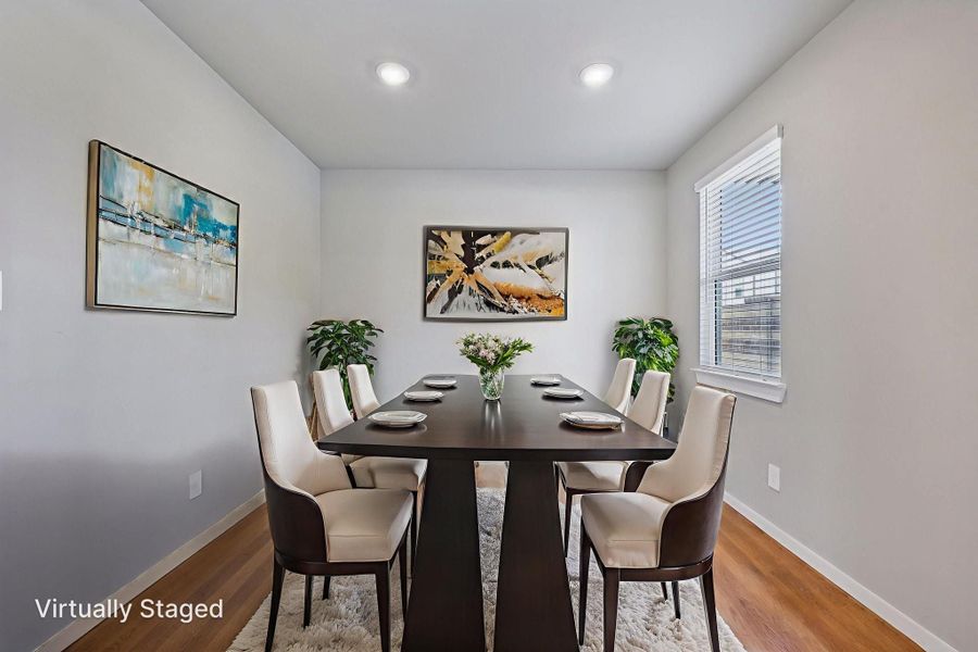 Photo is not of the actual home, but is an inspirational photo of builder’s model home and may depict options, furnishings, and/or decorator features that are not included