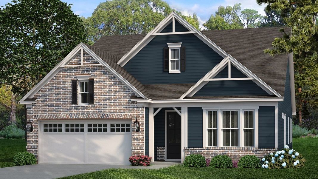 Elevation AB - Brick
