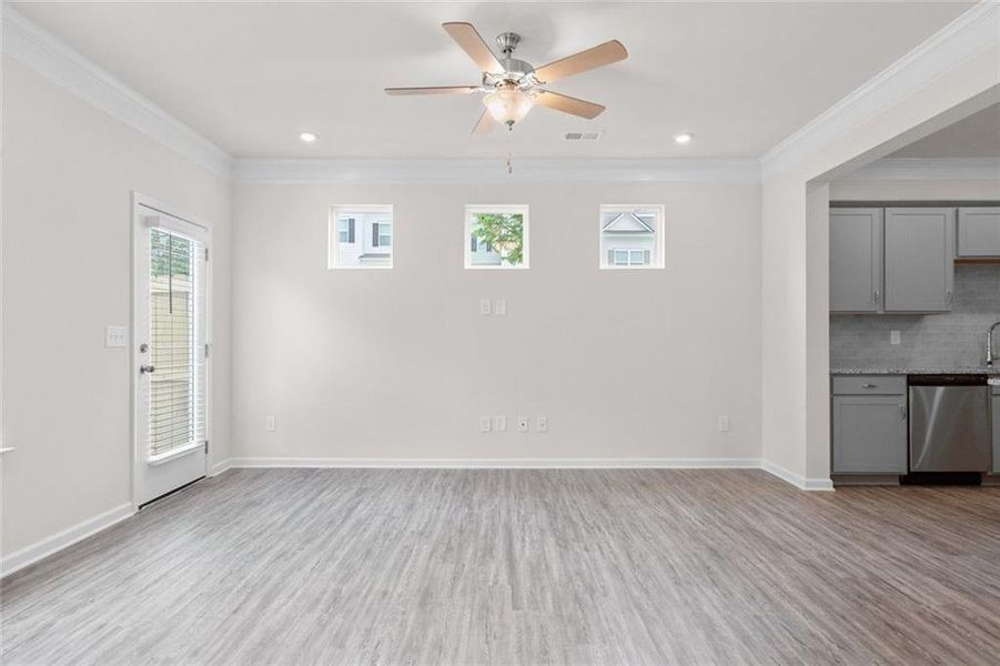 Spacious, unfurnished interior of a new home in Fairington, Cartersville (Image 23). Spacious, unfurnished interior of a new home in Fairington, Cartersville (Image 23).