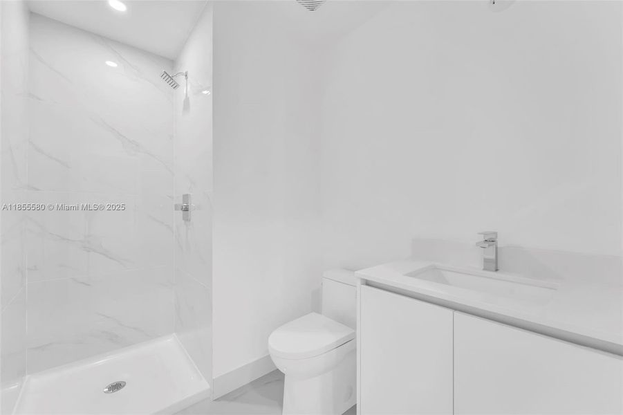 Furnished interior view inside a new home in , Miami (Image 7).