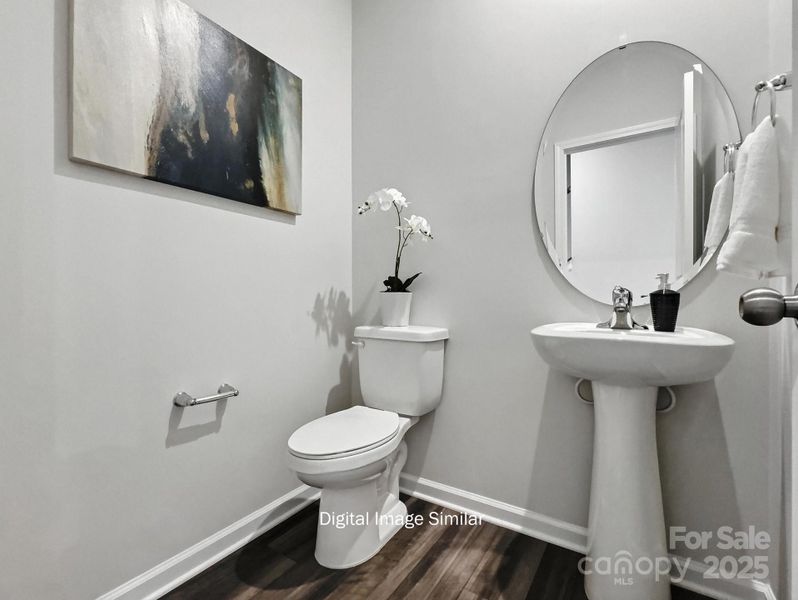 Furnished interior view inside a new home in Bailey Run, Charlotte (Image 12). Furnished interior view inside a new home in Bailey Run, Charlotte (Image 12).