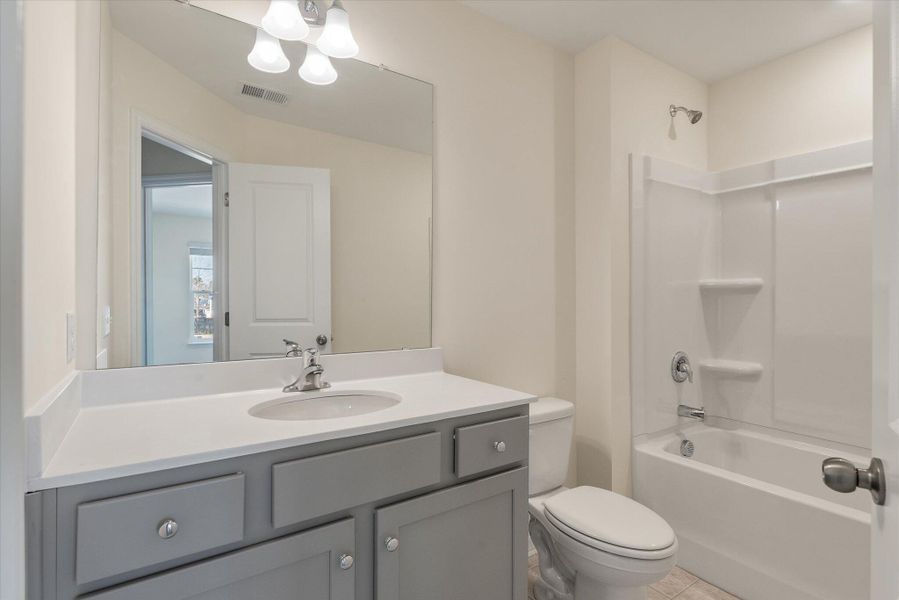 Furnished interior view inside a new home in The Landings at Montague, Goose Creek (Image 13).
