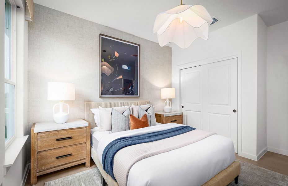 Representative furnished interior of a home built from the Hallmark by Del Webb in Del Webb Austin at Lost Pines, Bastrop (Image 17).