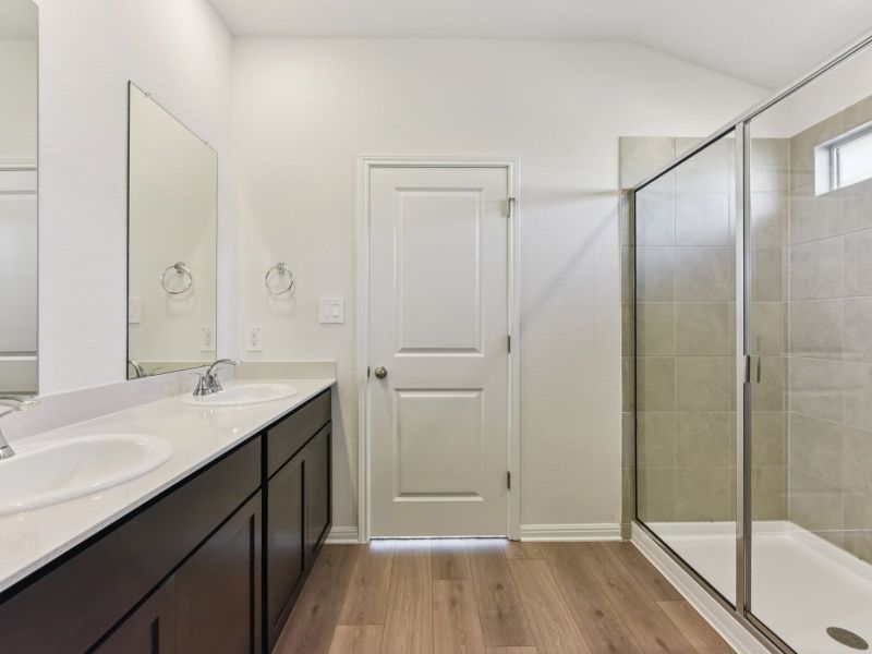 Furnished interior view inside a new home in Prairie Winds - Boulevard Collection, Hutto (Image 3).