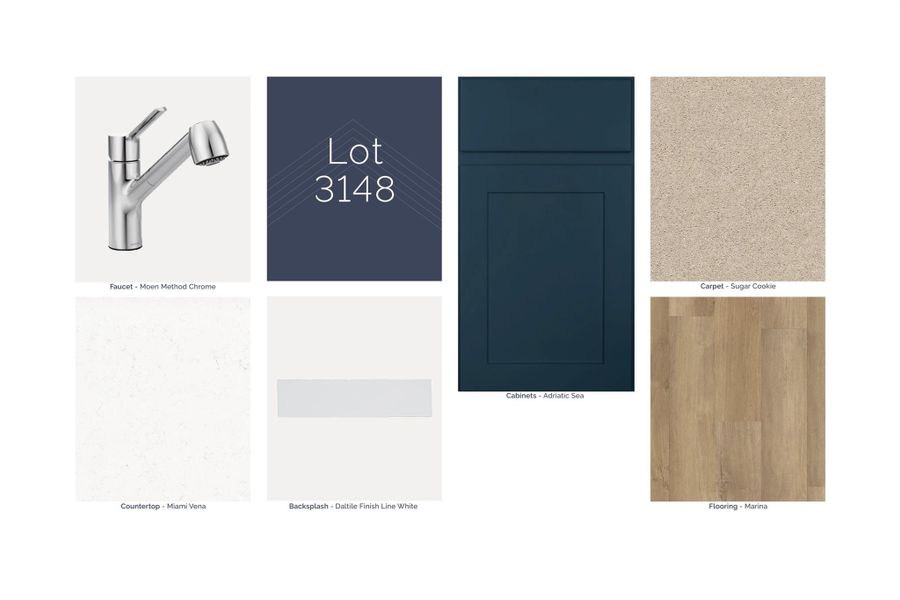 Sample of building materials used in homes in Ambrose, La Marque (Image 17).