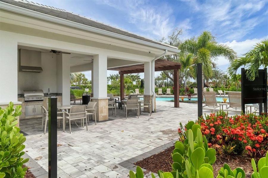 Exterior details and patio area of a home in Palmero, Nokomis (Image 27).
