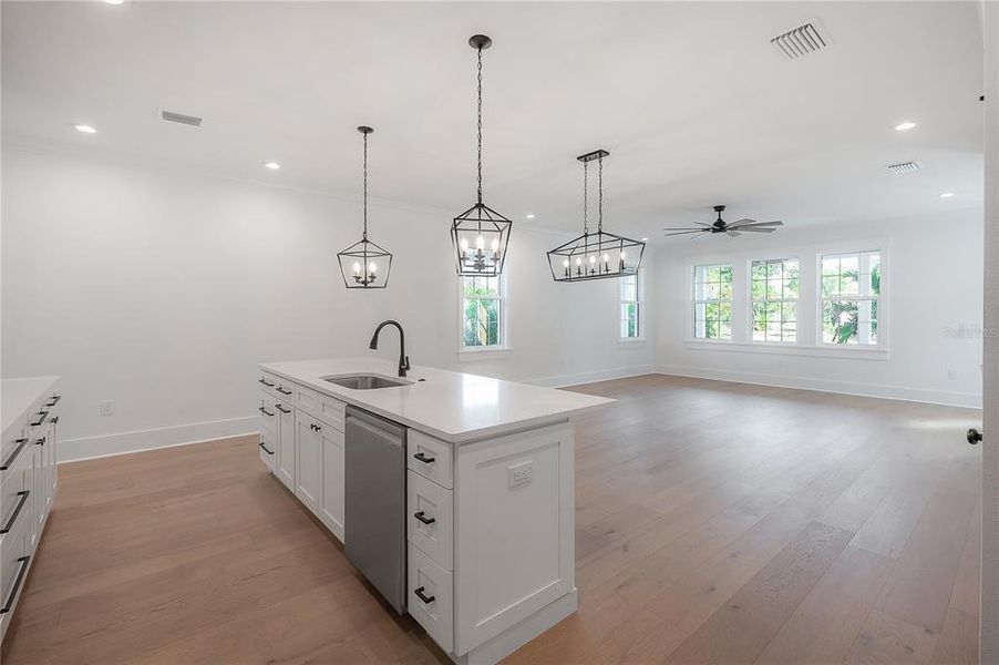 Furnished interior view inside a new home in , Tampa (Image 18).