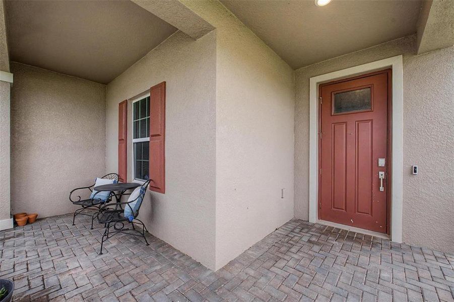 Exterior details and patio area of a home in , San Antonio (Image 37).
