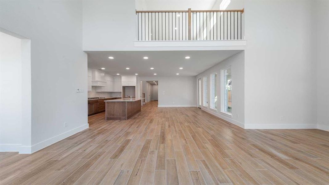 Spacious, unfurnished interior of a new home in The Parks At Wilson Creek 40', Celina (Image 15). Spacious, unfurnished interior of a new home in The Parks At Wilson Creek 40', Celina (Image 15).