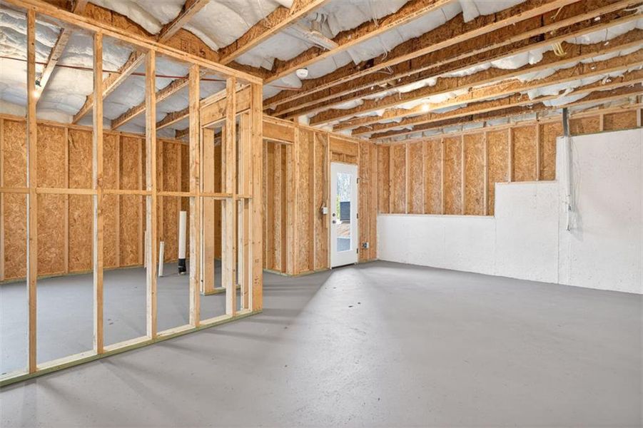 In-progress construction of a new home in Sanders Park, Austell, GA (Image 45).