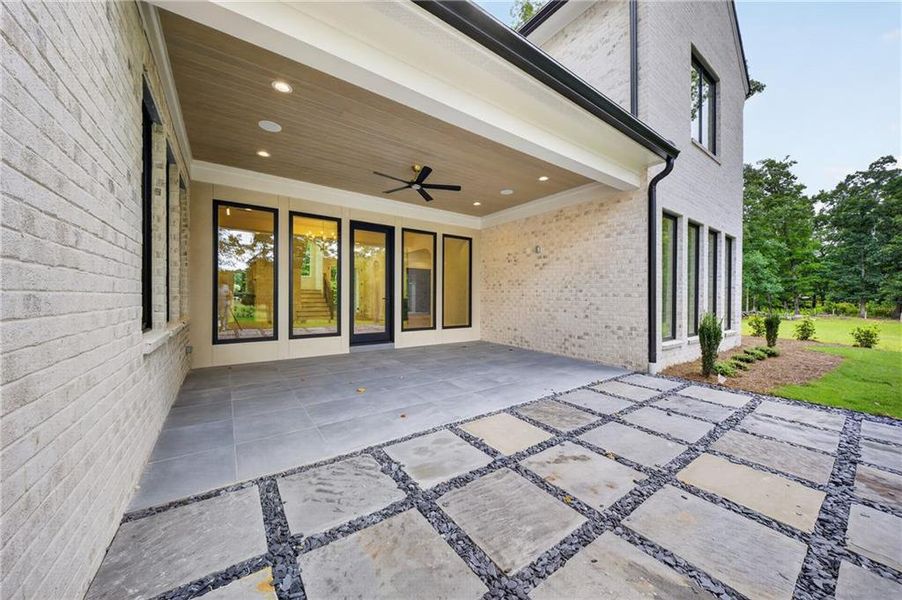 Exterior details and patio area of a home in , Lawrenceville (Image 32).