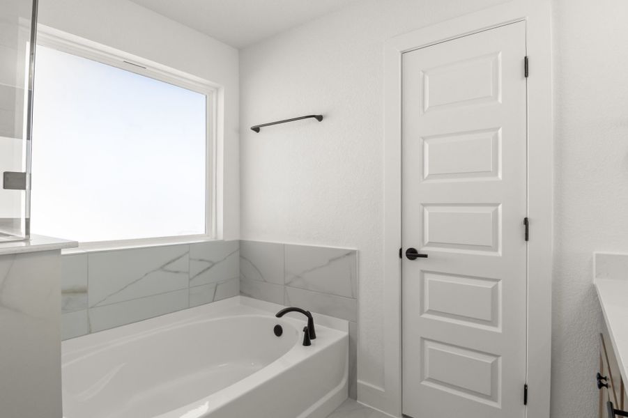 Furnished interior view inside a new home in Easton Park, Austin (Image 13).