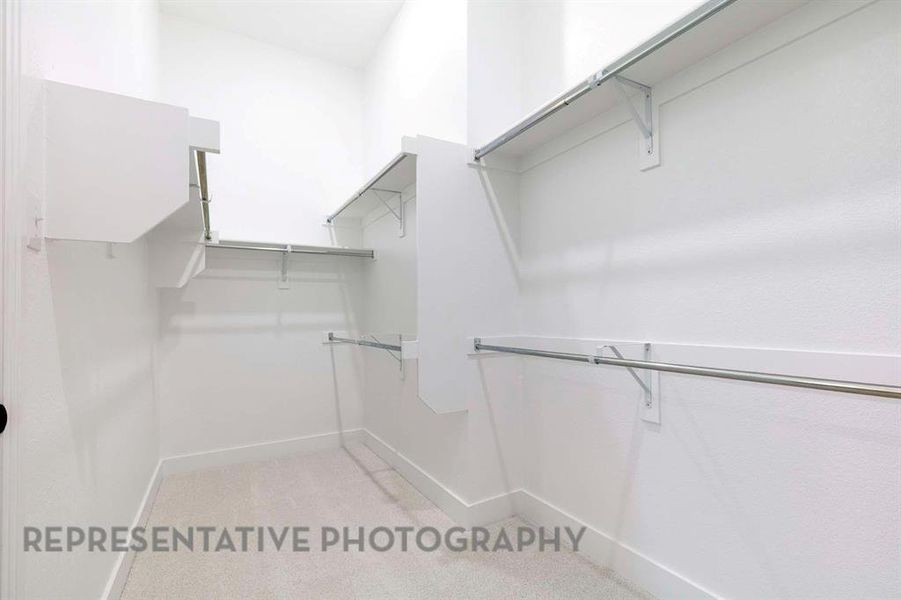 Spacious, unfurnished interior of a new home in Wildflower Ranch: Artisan Series - 60ft. lots, Dish (Image 20). Spacious, unfurnished interior of a new home in Wildflower Ranch: Artisan Series - 60ft. lots, Dish (Image 20).