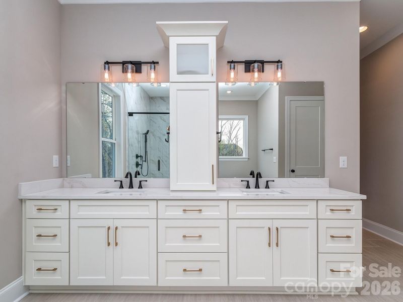 Furnished interior view inside a new home in , York (Image 13).