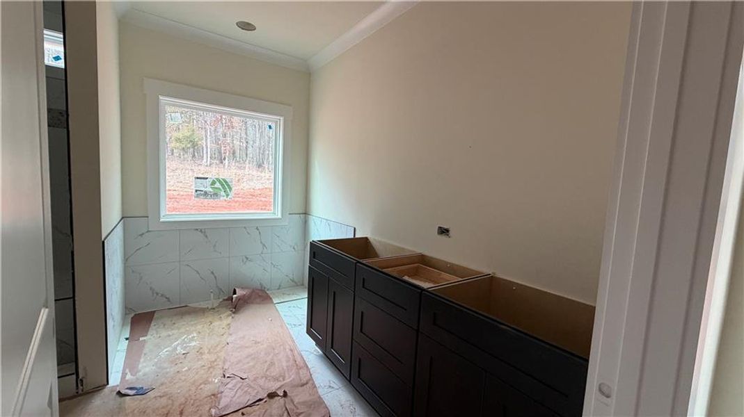 In-progress construction of a new home in , Maysville, GA (Image 27).