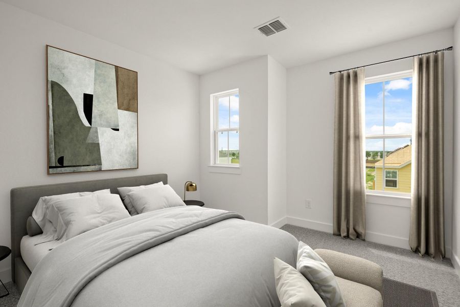 Bedroom 3 (*Photo not of actual home and used for illustration purposes only.) Bedroom 3 (*Photo not of actual home and used for illustration purposes only.)