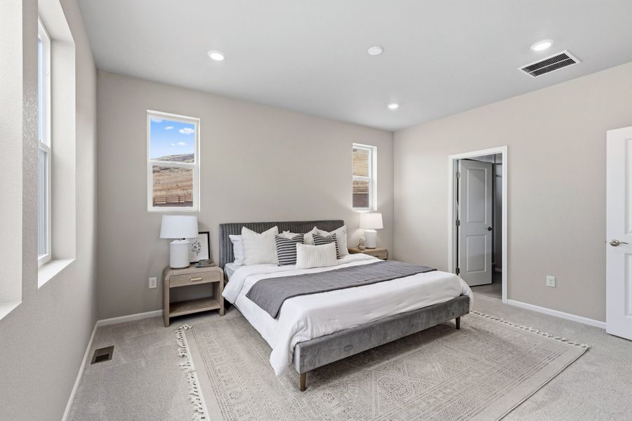 Furnished interior view inside a new home in The Manors Collection at Golden Overlook, Golden (Image 13).