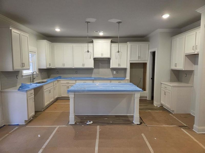 In-progress construction of a new home in Ruby Creek Estates, Atlanta, GA (Image 46).