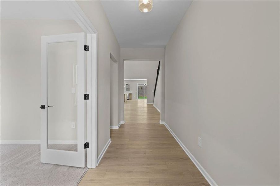 Spacious, unfurnished interior of a new home in Easton Park, Dallas (Image 37).