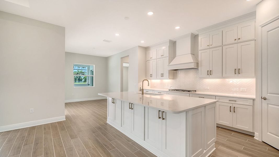 Furnished interior view inside a new home in Canoe Creek Real Estate and Homes for Sale in Parrish, FL - Neal Communities, Parrish (Image 9).