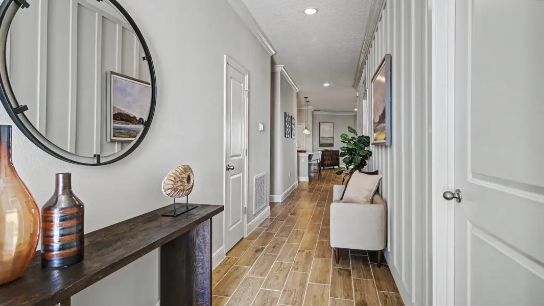 Representative furnished interior of a home built from the Sheffield by Maronda Homes in Coastal Communities, Edgewater (Image 8).