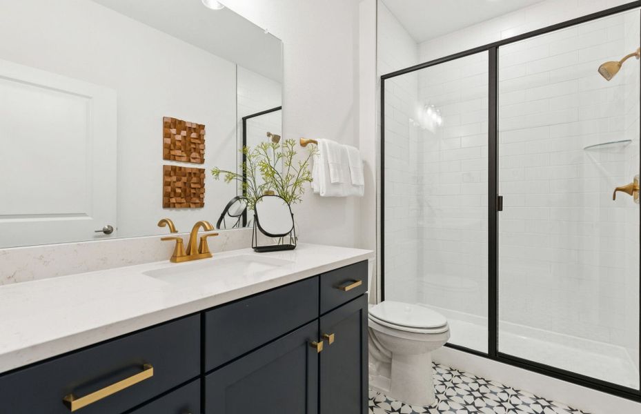 Representative furnished interior of a home built from the Hallmark by Del Webb in Del Webb at Trinity Falls, McKinney (Image 27).