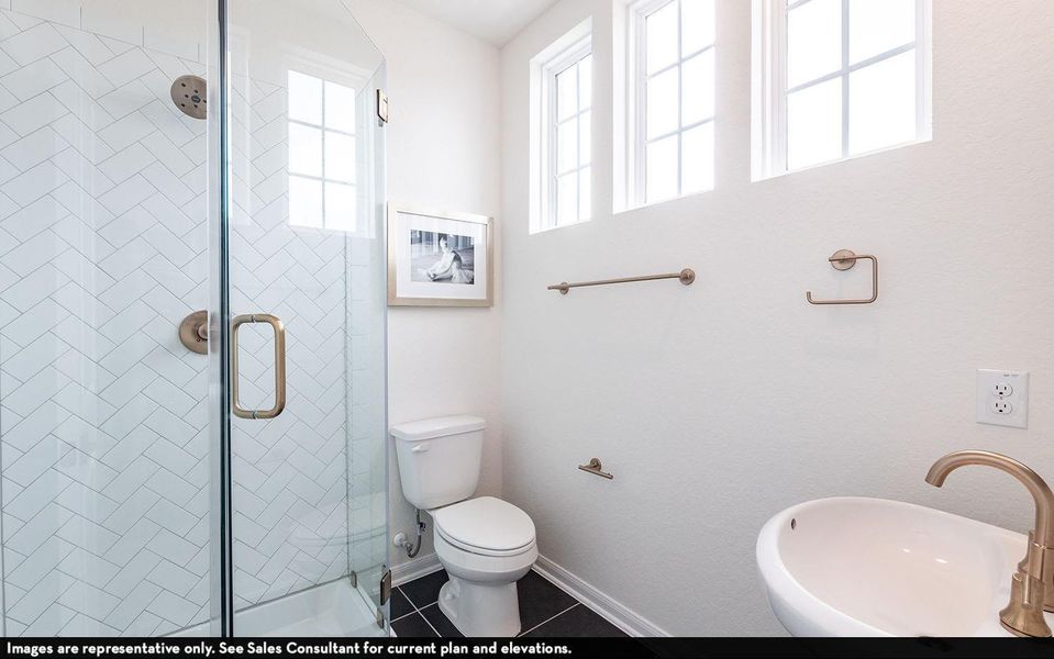 Furnished interior view inside a new home in Sanctuary, Salado (Image 16).