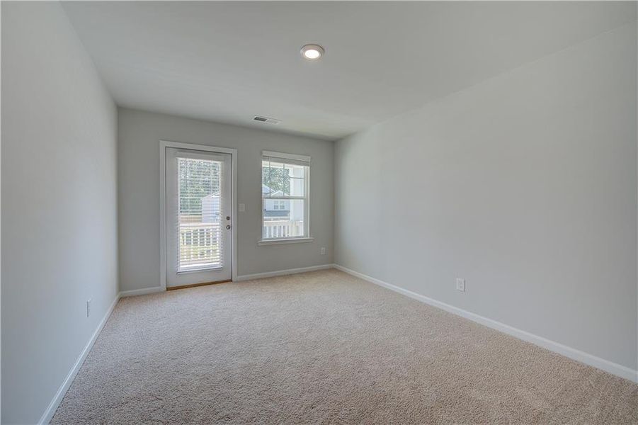 Spacious, unfurnished interior of a new home in Bowers Farm, McDonough (Image 21). Spacious, unfurnished interior of a new home in Bowers Farm, McDonough (Image 21).