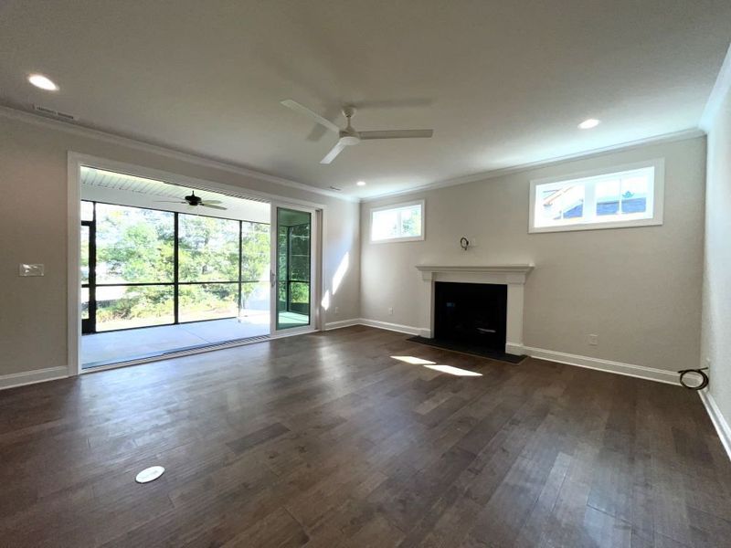 first floor main bedroom home