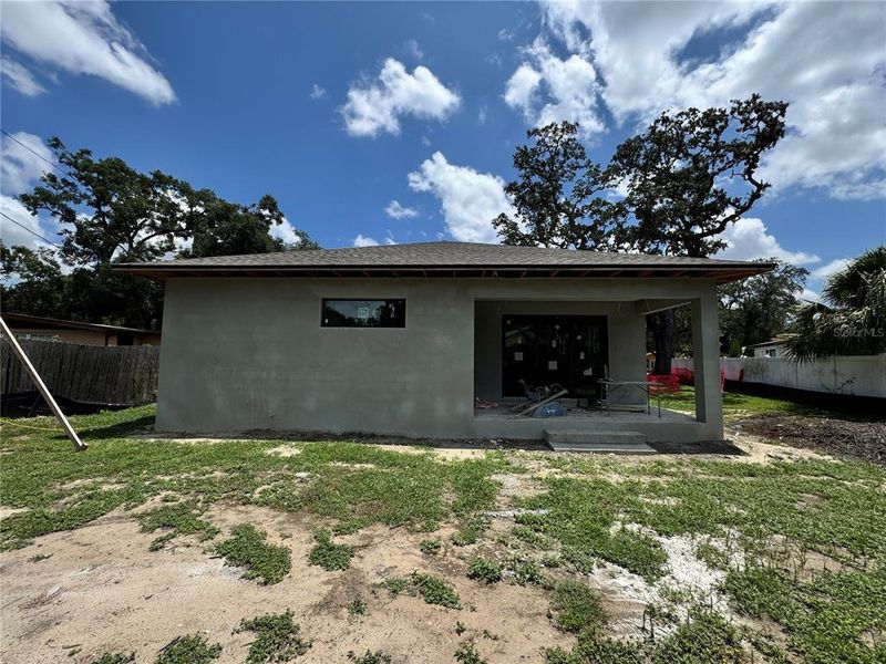 In-progress construction of a new home in , Tampa, FL (Image 24).